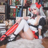 rioko凉凉子《欧根女仆》主题写真：29张全套美图