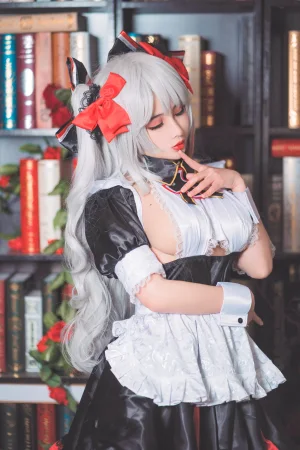 rioko凉凉子《欧根女仆》主题写真：29张全套美图