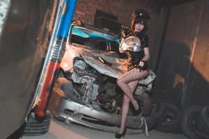 rioko凉凉子《实习警察》主题写真：20张全套美图