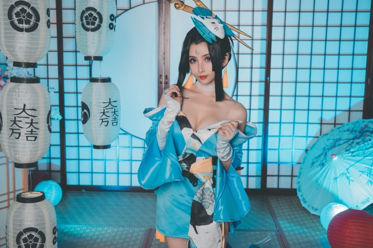 rioko凉凉子《不知火舞 魅语》主题写真：24张全套美图，含1个视频