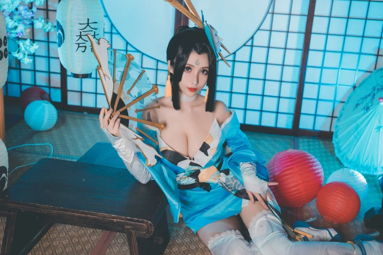 rioko凉凉子《不知火舞 魅语》主题写真：24张全套美图，含1个视频