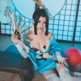 rioko凉凉子《不知火舞 魅语》主题写真：24张全套美图，含1个视频