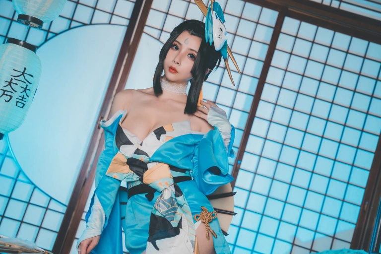 rioko凉凉子《不知火舞 魅语》主题写真：24张全套美图，含1个视频
