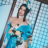 rioko凉凉子《不知火舞 魅语》主题写真：24张全套美图，含1个视频
