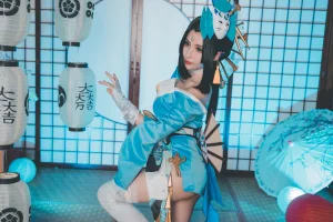 rioko凉凉子《不知火舞 魅语》主题写真：24张全套美图，含1个视频
