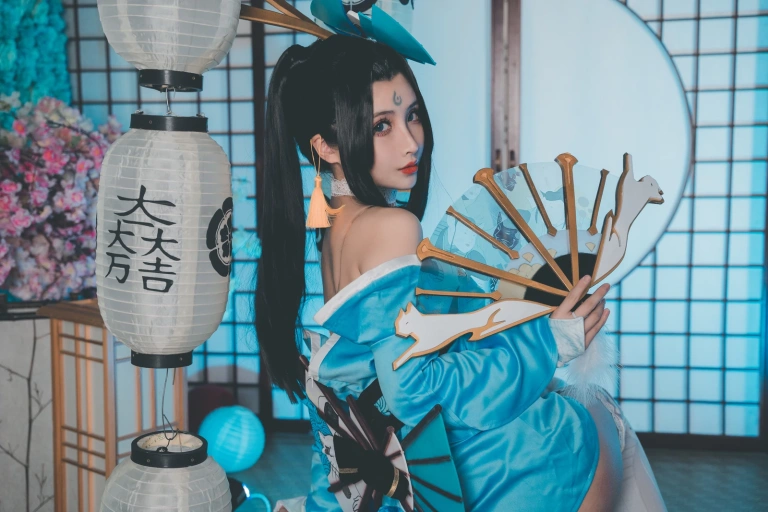 rioko凉凉子《不知火舞 魅语》主题写真：24张全套美图，含1个视频