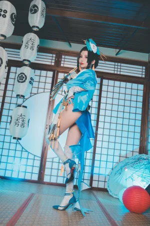 rioko凉凉子《不知火舞 魅语》主题写真：24张全套美图，含1个视频