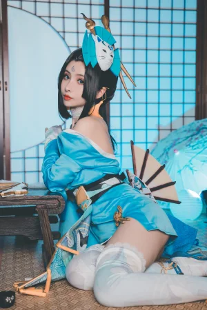 rioko凉凉子《不知火舞 魅语》主题写真：24张全套美图，含1个视频