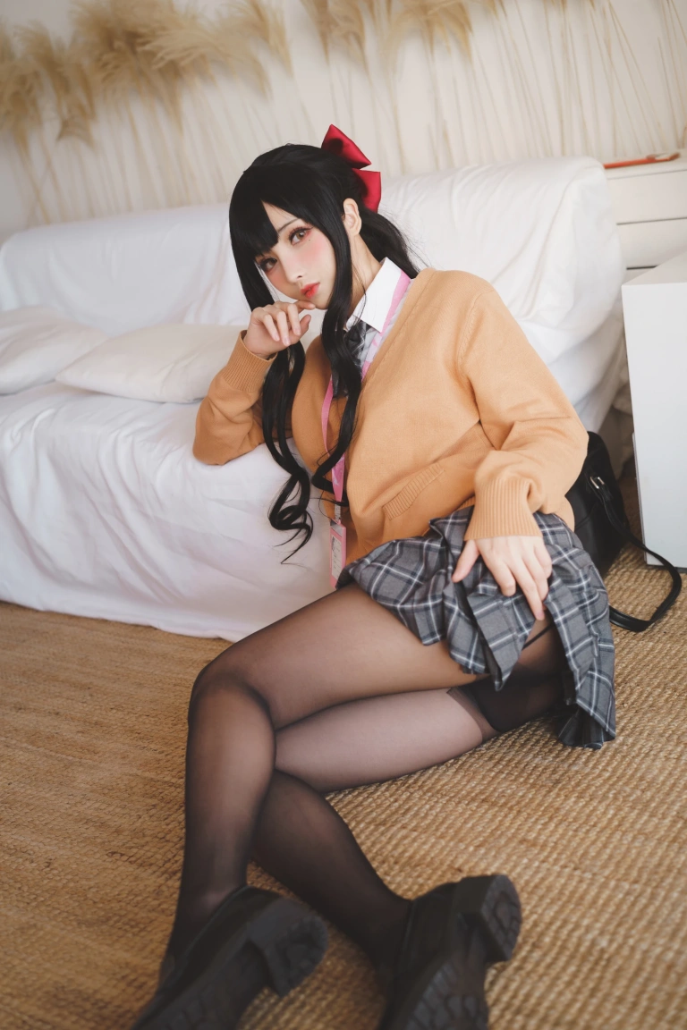 rioko凉凉子《放课后的学姐》主题写真：50张全套美图