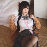 rioko凉凉子《放课后的学姐》主题写真：50张全套美图