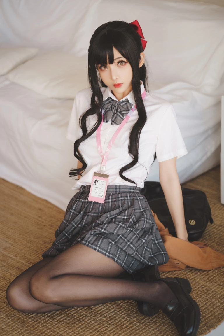 rioko凉凉子《放课后的学姐》主题写真：50张全套美图