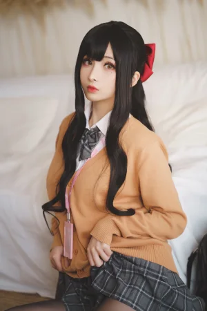 rioko凉凉子《放课后的学姐》主题写真：50张全套美图