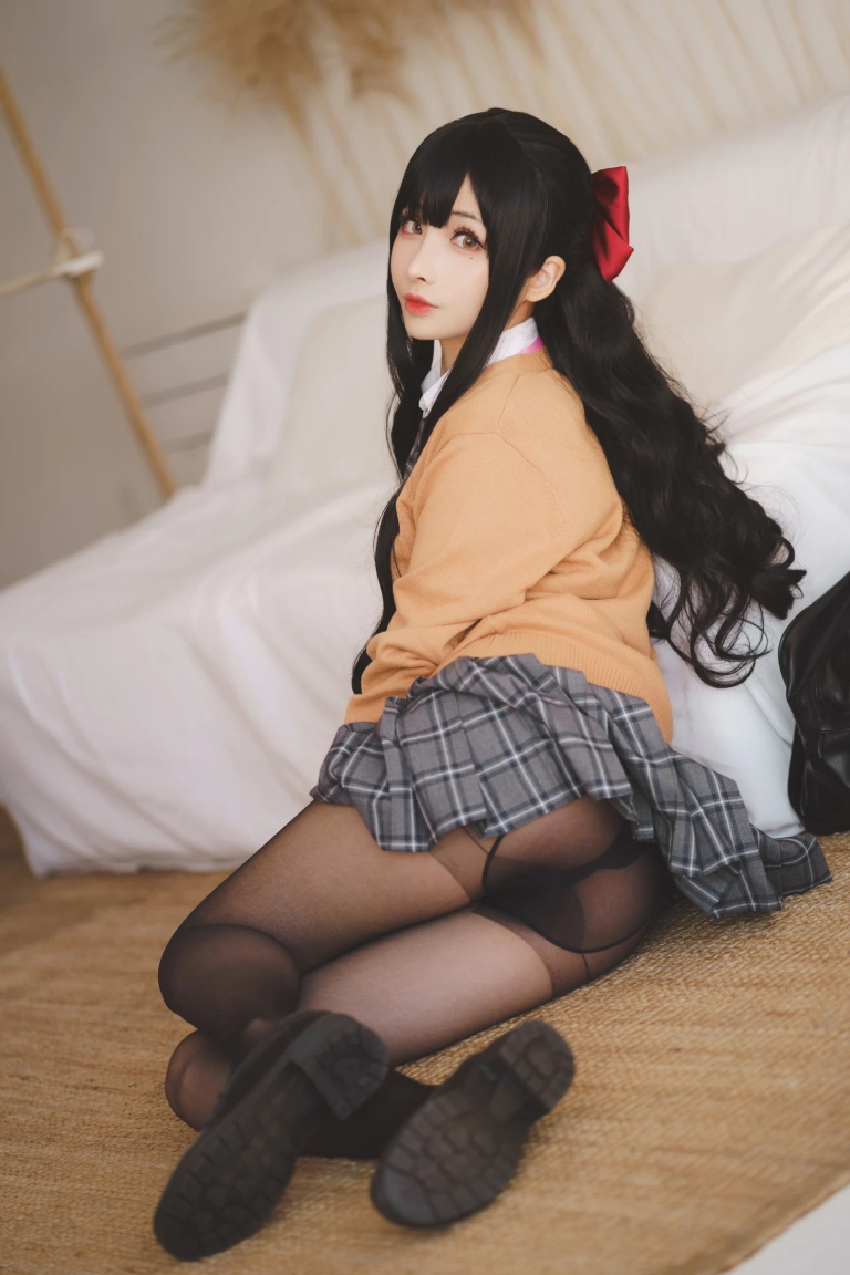 rioko凉凉子《放课后的学姐》主题写真：50张全套美图
