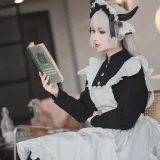rioko凉凉子《贴心的牛奶女仆》主题写真：45张全套美图