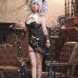 rioko凉凉子《食铁兽音乐会》主题写真：34张全套美图，含1个视频