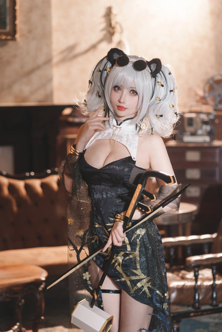 rioko凉凉子《食铁兽音乐会》主题写真：34张全套美图，含1个视频