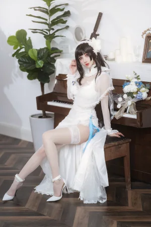 rioko凉凉子《95花嫁》主题写真：25张全套美图，含1个视频