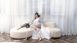rioko凉凉子《95花嫁》主题写真：25张全套美图，含1个视频