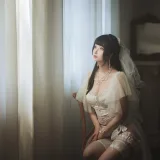 rioko凉凉子《透明婚纱》主题写真：39张全套美图