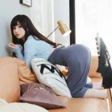rioko凉凉子《吉他妹妹系带裙》主题写真：45张全套美图，含1个视频