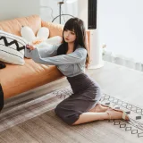 rioko凉凉子《吉他妹妹系带裙》主题写真：45张全套美图，含1个视频