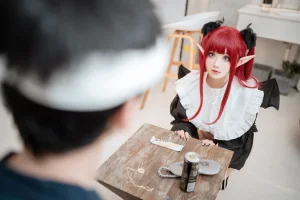 rioko凉凉子《更衣人偶坠入爱河 喜多川海梦 梦魔利兹》主题写真：48张全套美图