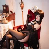 rioko凉凉子《黑白镇海双人（&面饼仙儿）》主题写真：35张全套美图，含1个视频