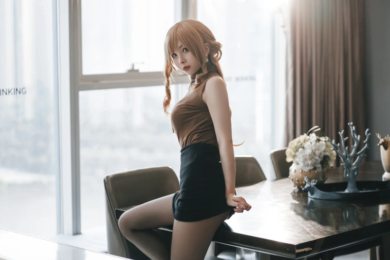 rioko凉凉子《人妻的一天 公司篇》主题写真：30张全套美图