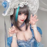 rioko凉凉子《柴郡冰雪公主》主题写真：40张全套美图