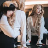 rioko凉凉子《女上司双人组合版（&面饼仙儿）》主题写真：41张全套美图，含1个视频