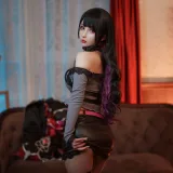 rioko凉凉子《恋乃夜舞》主题写真：40张全套美图