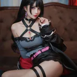 rioko凉凉子《恋乃夜舞》主题写真：40张全套美图