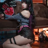 rioko凉凉子《恋乃夜舞》主题写真：40张全套美图