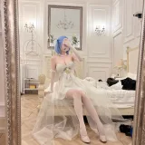 rioko凉凉子《恰巴耶夫礼服》主题写真：42张全套美图，含11个视频