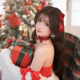 rioko凉凉子《圣诞礼物》主题写真：51张全套美图，含10个视频