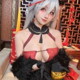 rioko凉凉子《龙年龙图》主题写真：20张全套美图，含1个视频