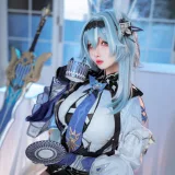 rioko凉凉子《优菈浪花骑士》主题写真：77张全套美图，含10个视频