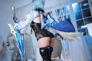 rioko凉凉子《优菈浪花骑士》主题写真：77张全套美图，含10个视频