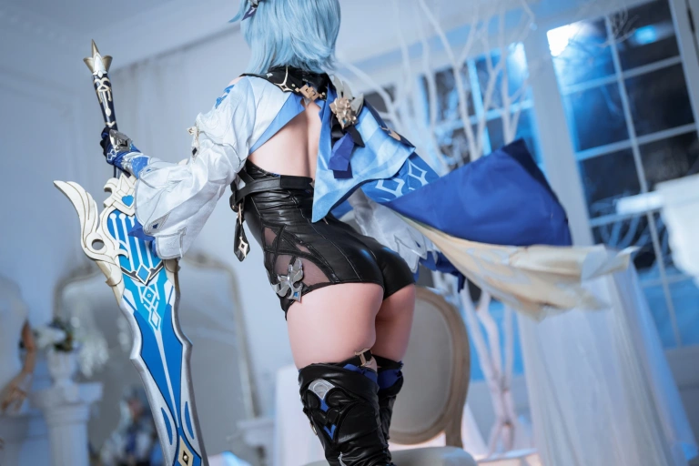 rioko凉凉子《优菈浪花骑士》主题写真：77张全套美图，含10个视频
