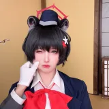 rioko凉凉子《蔚蓝档案椿导游》主题写真：62张全套美图，含12个视频