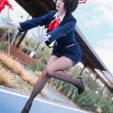 rioko凉凉子《蔚蓝档案椿导游》主题写真：62张全套美图，含12个视频