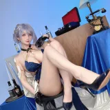 rioko凉凉子《深空之眼 塞勒涅》主题写真：15张全套美图，含6个视频