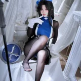rioko凉凉子《Nikke胜利女神 梅登冰玫瑰》主题写真：45张全套美图
