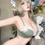 rioko凉凉子《碧蓝航线 七省·华歌尔限定色内衣》主题写真：30张全套美图，含9个视频