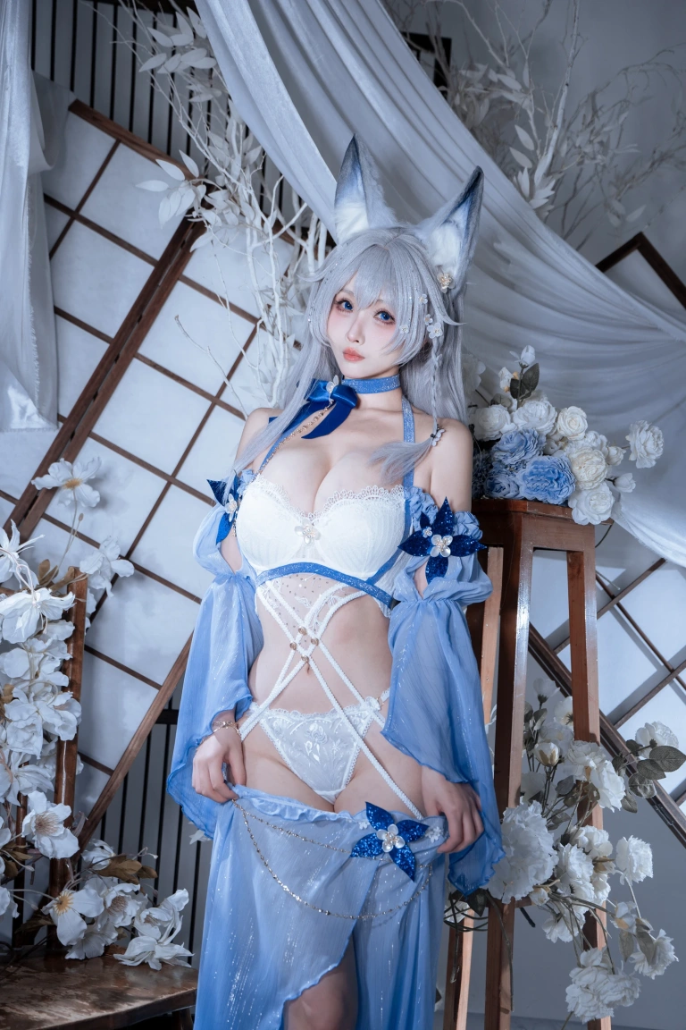 rioko凉凉子《信浓水夏》主题写真：37张全套美图