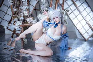 rioko凉凉子《信浓水夏》主题写真：37张全套美图