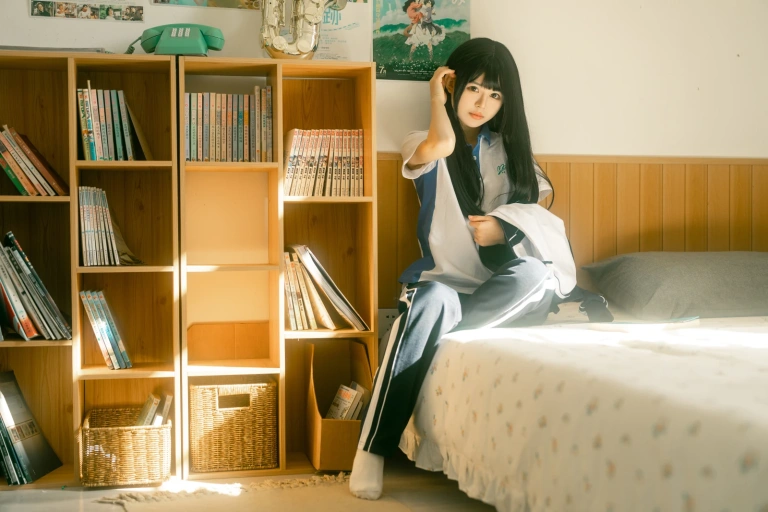 rua阮阮《居家少女》主题写真：40张全套美图