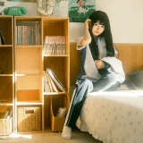 rua阮阮《居家少女》主题写真：40张全套美图