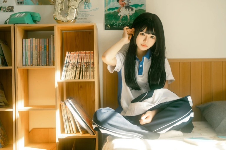 rua阮阮《居家少女》主题写真：40张全套美图