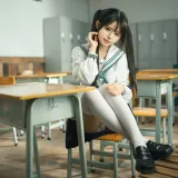 rua阮阮《授课中》主题写真：57张全套美图